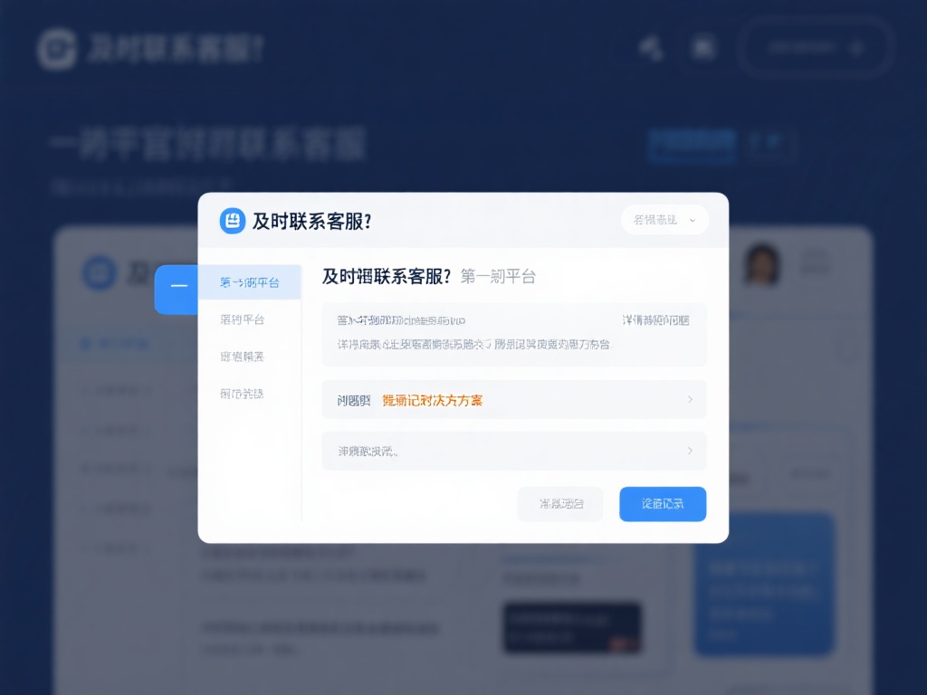 及时联系客服：第一时间通过平台提供的官方渠道联系客